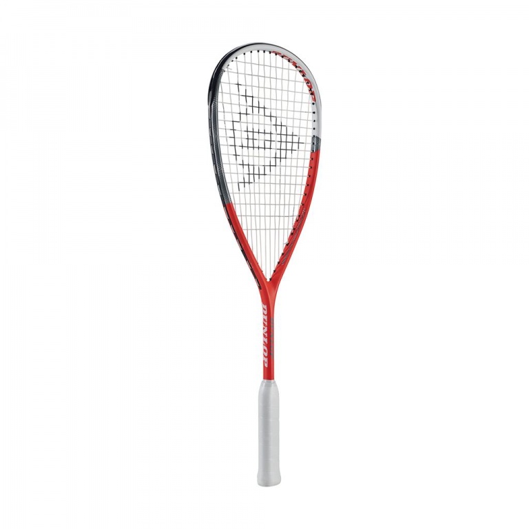 Dunlop Squashschläger Tempo Pro NH rot 165g/grifflastig - besaitet -